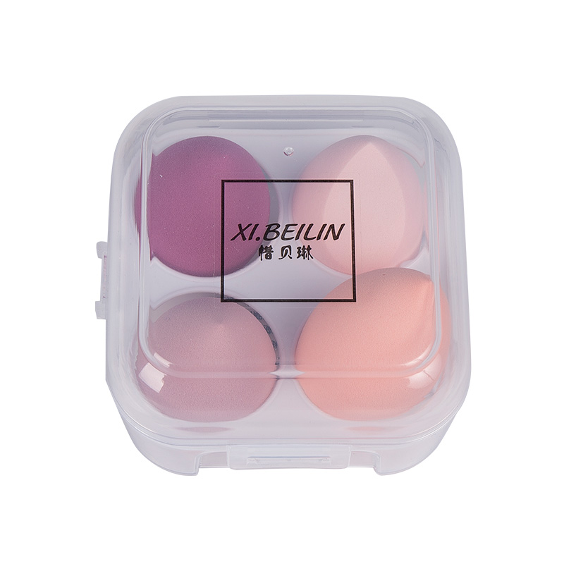 4 Pcs/Set Makeup Sponge Set For Liquid Cream And 1 Mini Makeup Sponge