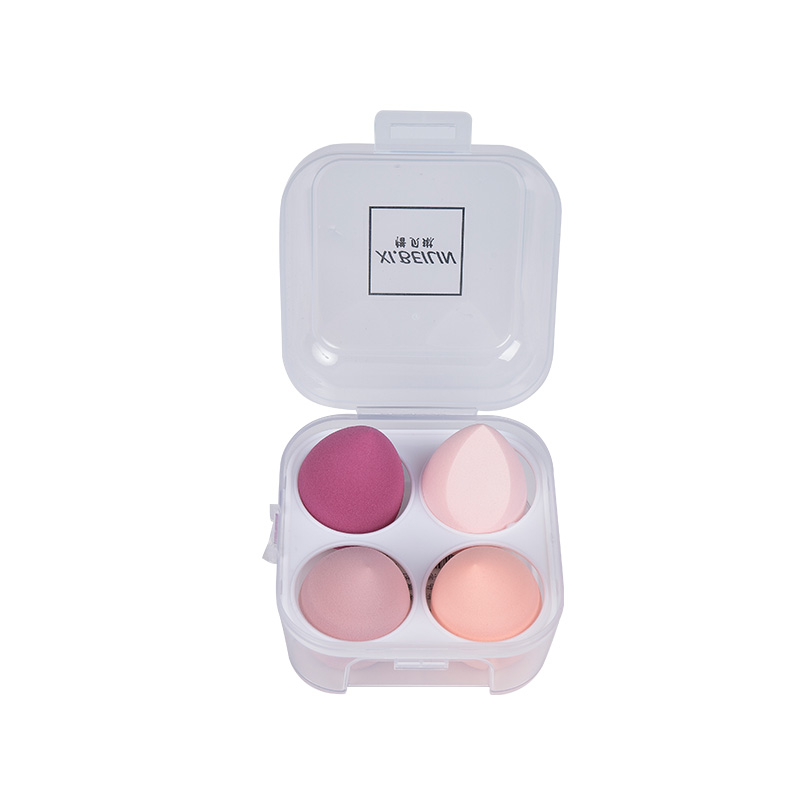 4 Pcs/Set Makeup Sponge Set For Liquid Cream And 1 Mini Makeup Sponge