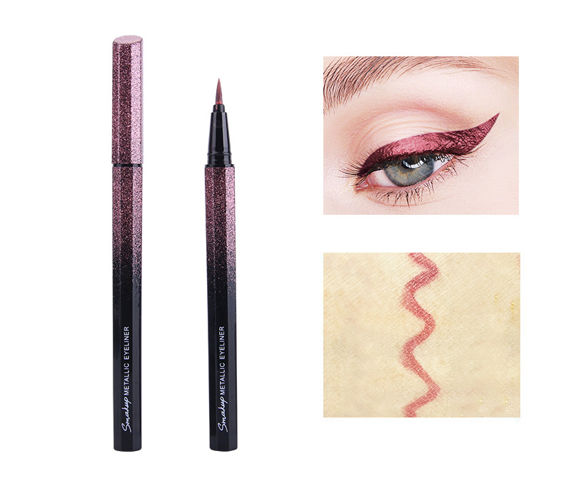 6 Color Sex Waterproof Fine Eyeliner Pen  