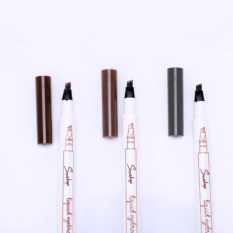 Eye Brown Makeup Eyebrow Pencil With A Micro-Fork Tip Applicator Creates Natural Eyebrow