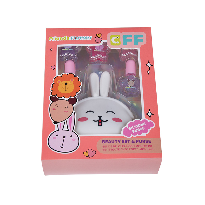 Kids Makeup Kit With Box Private Label Lip Gloss For Kids 