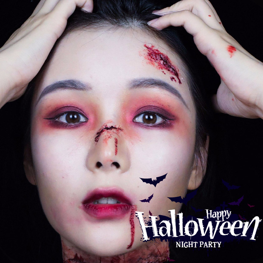 Explore The Magic Of Halloween Makeup With A Detailed Halloween Face Kit